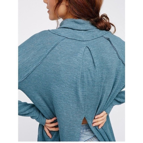 Free people we the free long‎ sleeve cowl neck - Picture 3 of 14